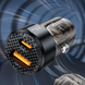 Автомобильное зарядное устройство  Toocki TQ-CC25A 60W / Fast Car Charger + кабель USB-C - USB-C