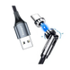 Магнитный кабель Essager USB - Type-C 180&deg; + 360&deg; / 3А / 2 м