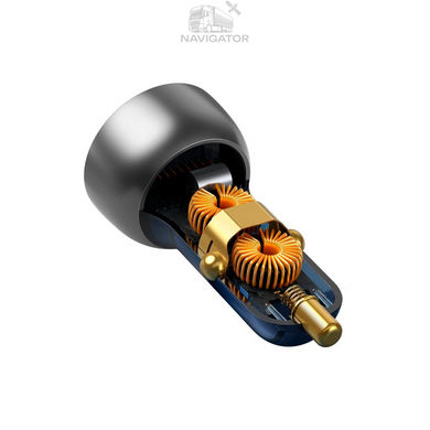 Зарядка в прикуриватель Baseus Particular Digital Display QC+PPS Dual Quick Charger Car Charger 65W