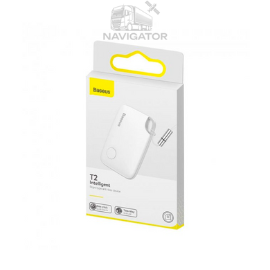 GPS-трекер брелок Baseus Intelligent T2 Ropetype Anti-Loss Device White