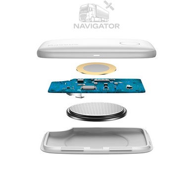 GPS-трекер брелок Baseus Intelligent T2 Ropetype Anti-Loss Device White